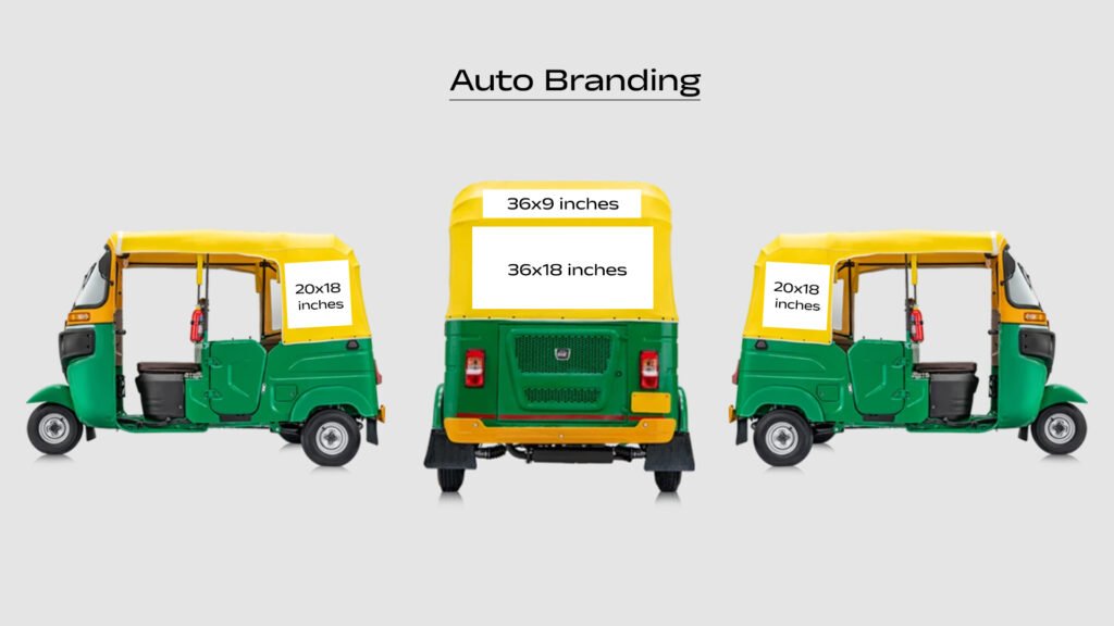 Auto Rickshaw Advertisement