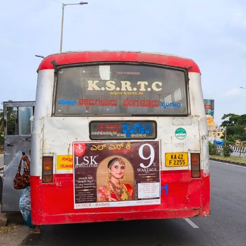 BMTC & KSRTC bus branding