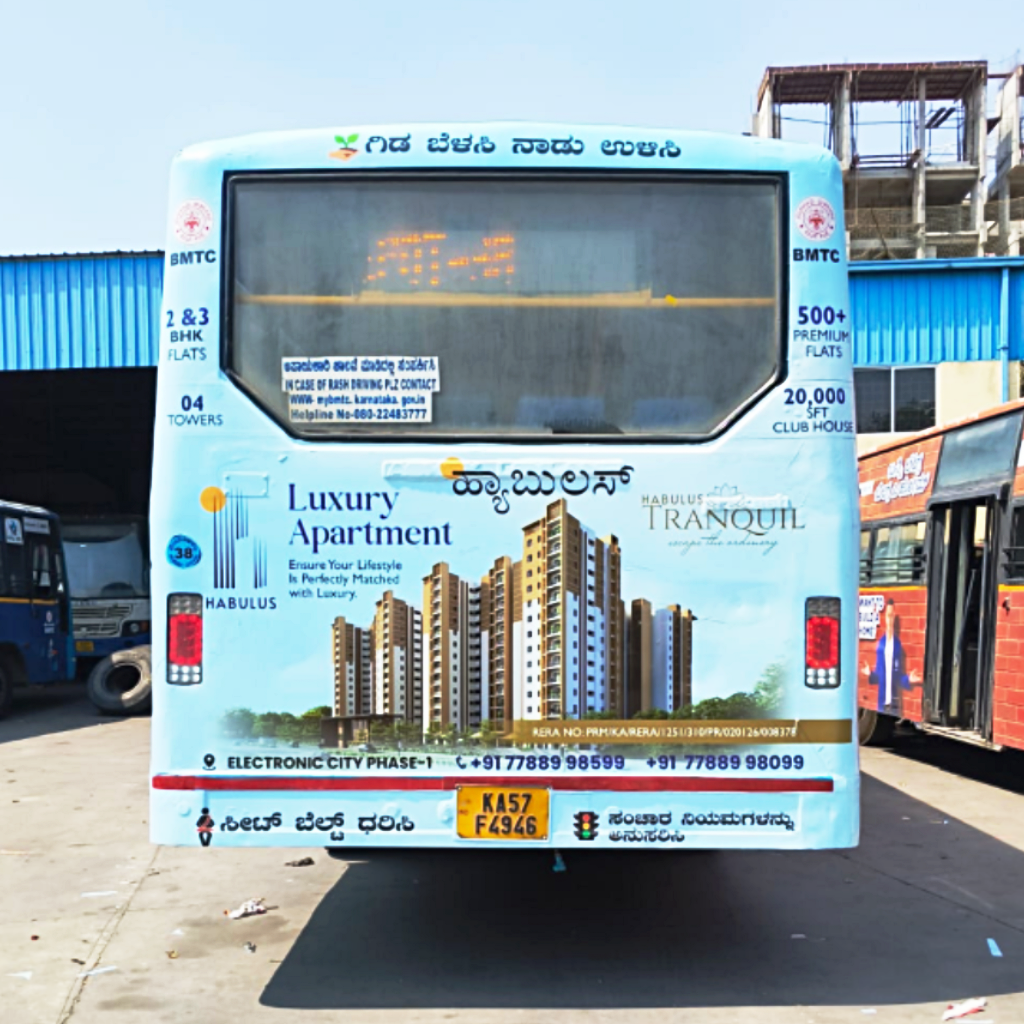 BMTC and KSRTC Bus Branding