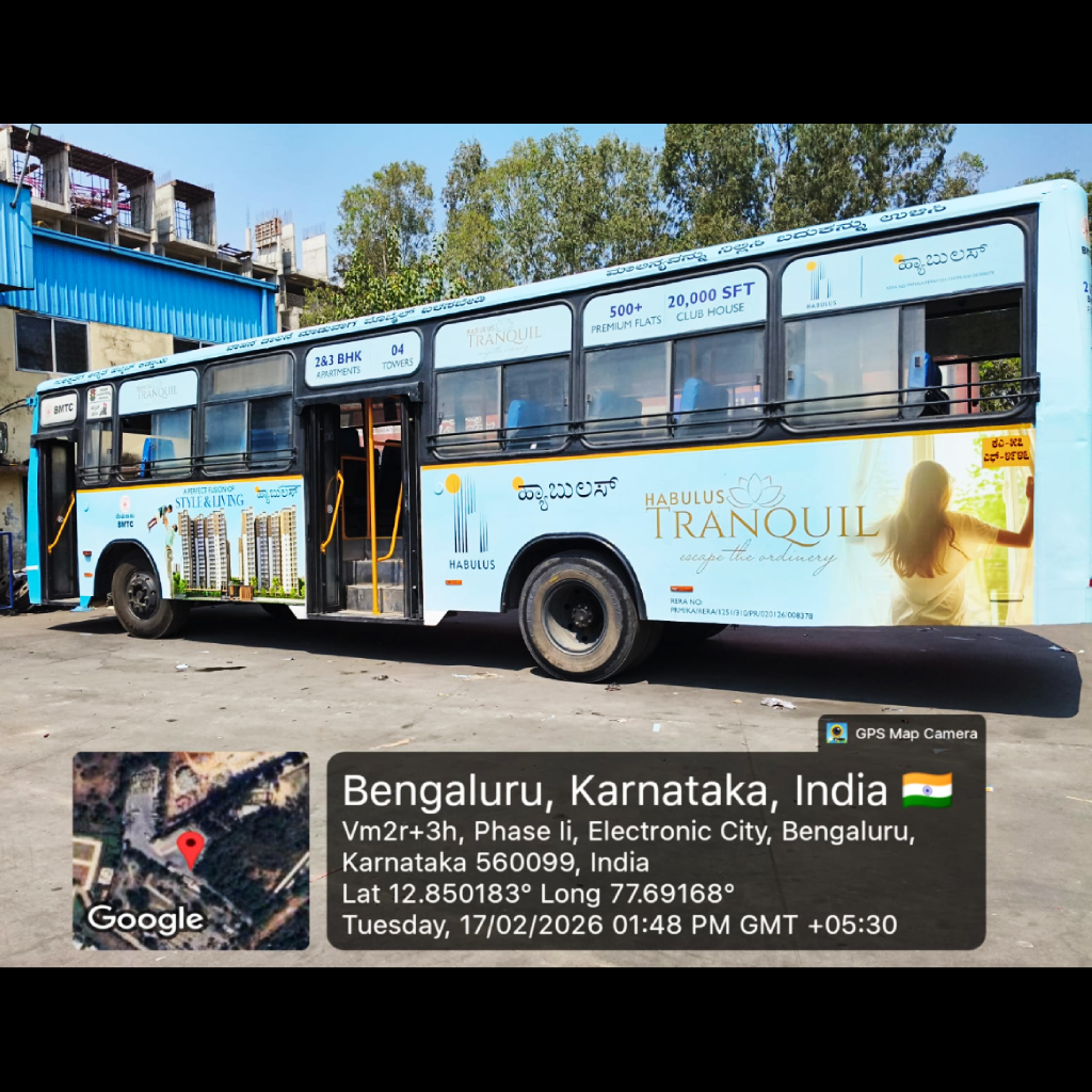 BMTC and KSRTC Bus Branding