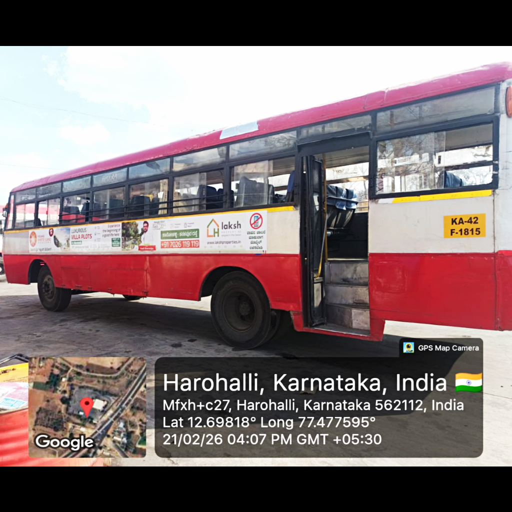 BMTC and KSRTC Bus Branding