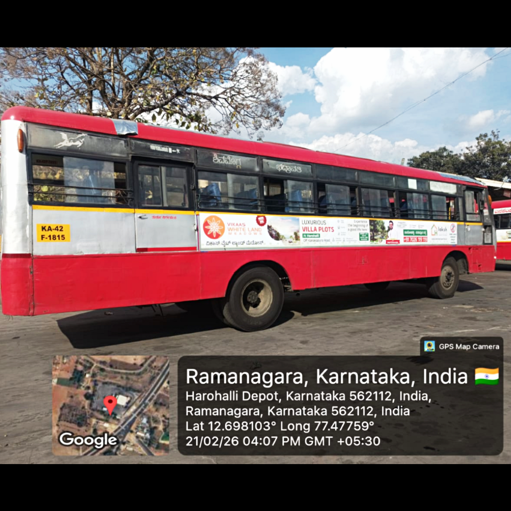 BMTC and KSRTC Bus Branding