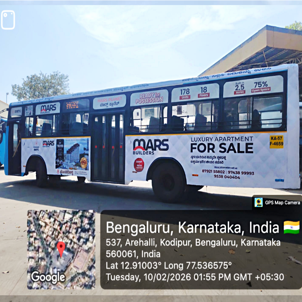 BMTC and KSRTC Bus Branding