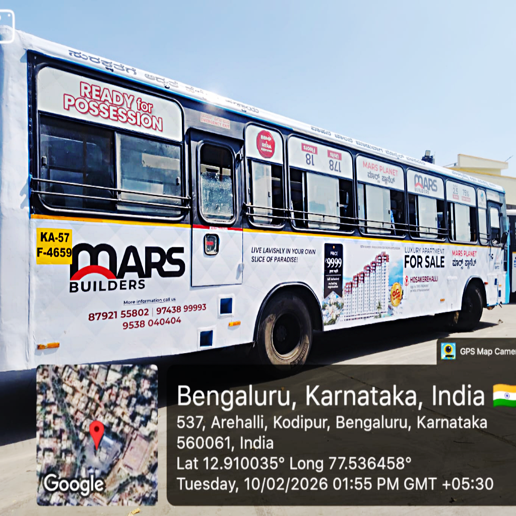 BMTC and KSRTC Bus Branding