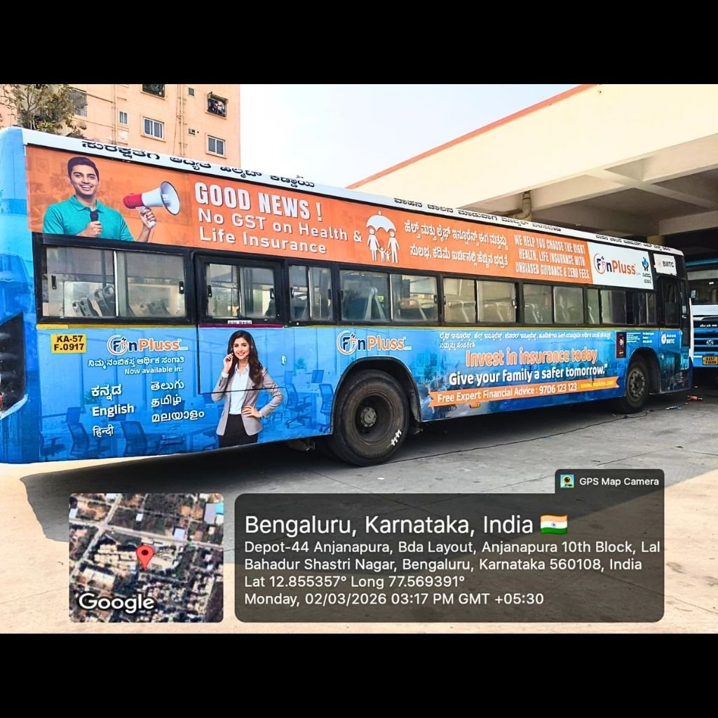 BMTC and KSRTC Bus Branding