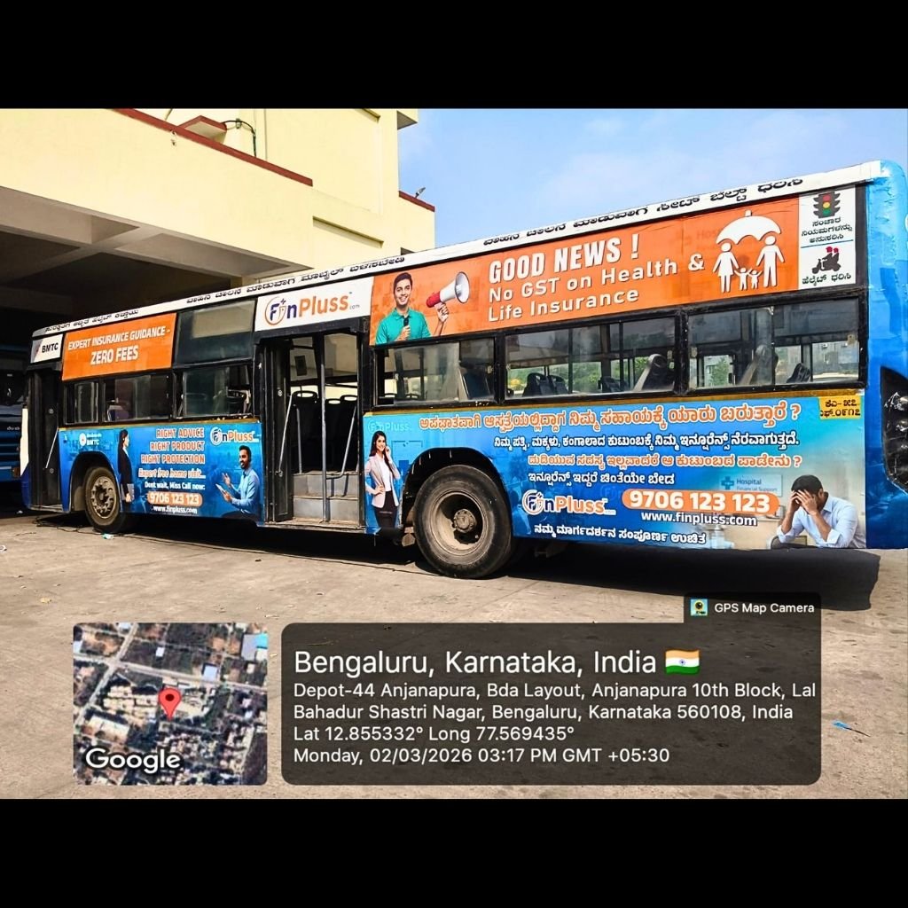 BMTC and KSRTC Bus Branding