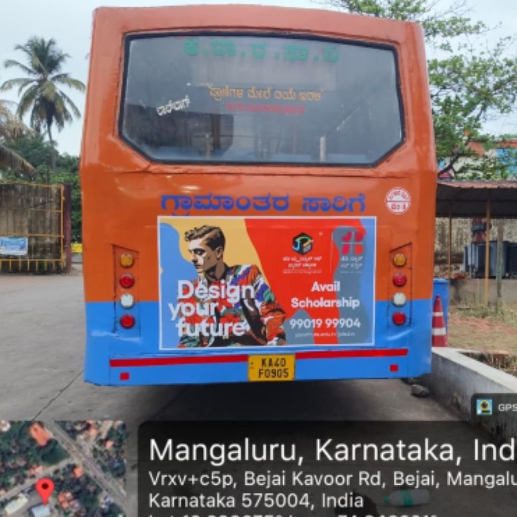 BMTC and KSRTC Bus Branding