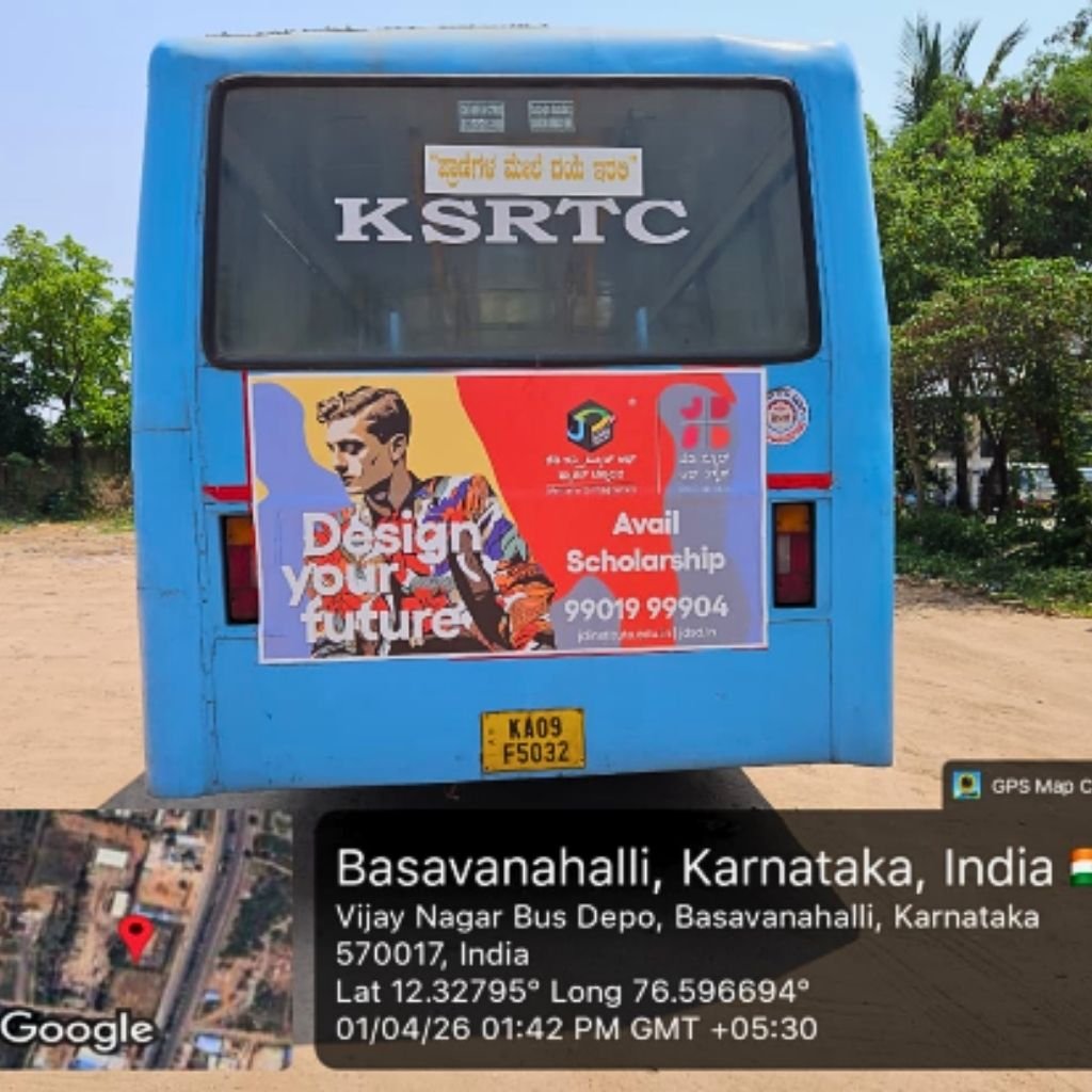 BMTC and KSRTC Bus Branding