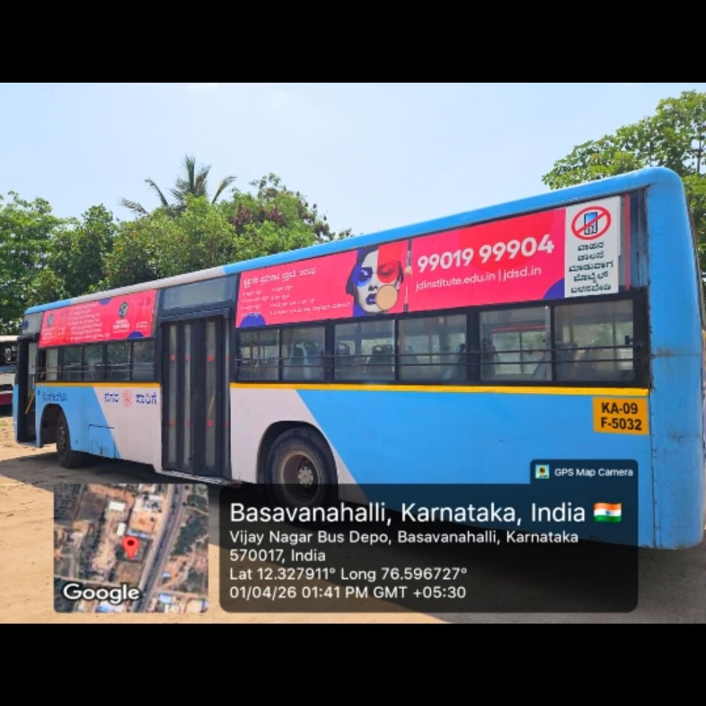 BMTC and KSRTC Bus Branding