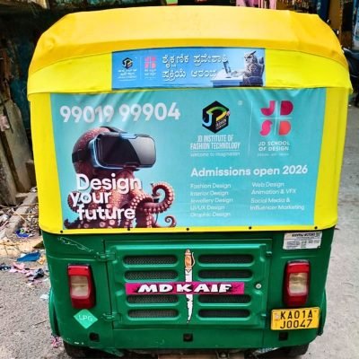 Auto Rickshaw Advertisement